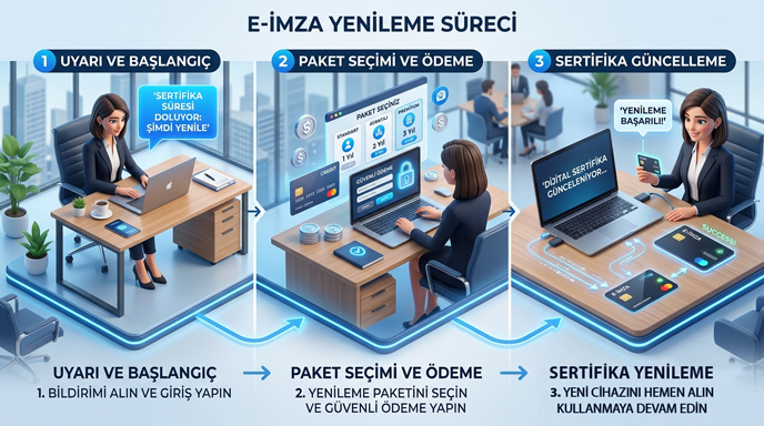 E İmza Nasıl Yenilenir?